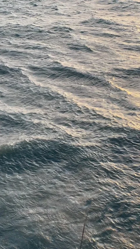 Textured waves of the sea Video stock 278820436