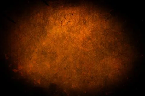Textured weathered surface is appearing in flat design with mottled orange tones Stock Illustration