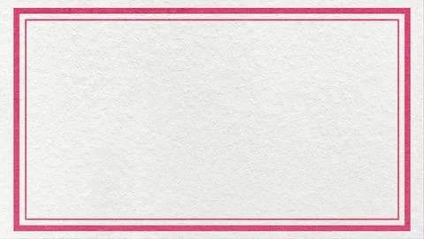 Textured white paper background with hot pink double frame border and copy sp Stock Illustration