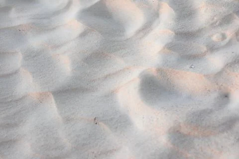 Textured White Sand Surface Background Stock Photos