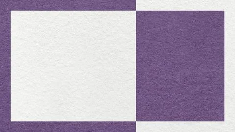 Textured white, violet paper background with frame and geometric panel. Tem.. Stock Illustration