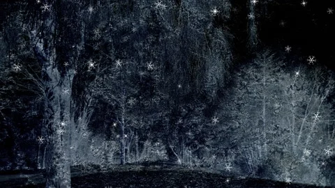 Textured Winter Background Loop Stock Footage 202543009