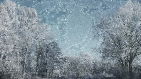 Textured Winter Background Loop Stock Footage 202567670