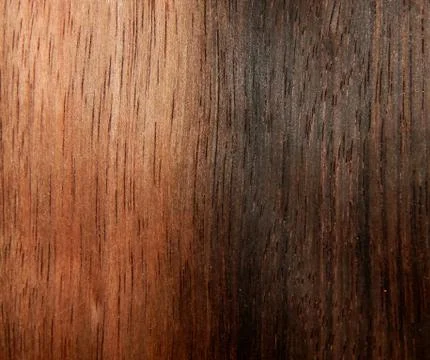 Textured wood surface of ebony Makassar Stock Photos