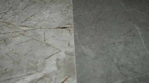 Textures and pattern of porcelain stoneware tiles with a surface imitating stone Stock Footage 205597948