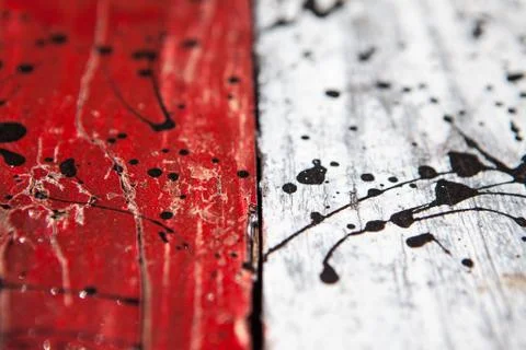 Textures background of brightly colored panels of wooden boards Stock Photos