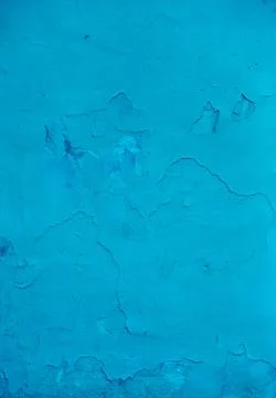 Textures on the blue wall, for background Stock Photos