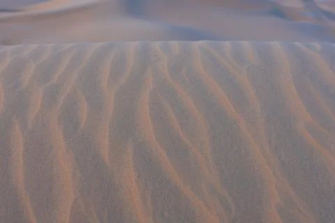 Textures of a desert's sand Stock Photos