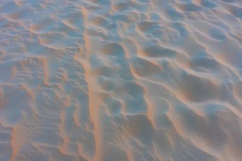 Textures of a desert's sand Foto stock