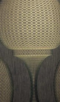 Textures fabric circles and relief, decoration and backgrounds Stock Photos