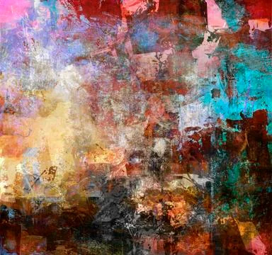 Textures mixed media Stock Illustration