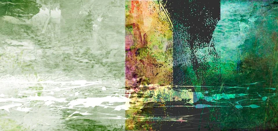 Textures mixed media Illustrazione stock