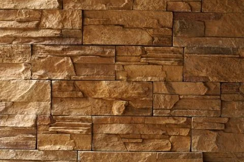 Textures of old brown bricks wall Stock Photos