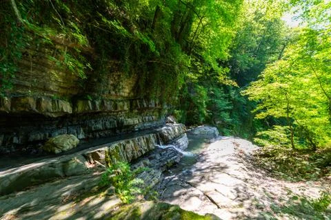 Textures of various stone layers Stock-Fotos