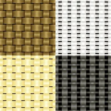 Textures vines weave Stock Illustration