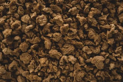 Texturized vegetable protein Macro close up Stock Photos