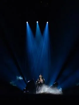 TEYA DORA performing at Semifinal 1 of Eurovision 2024 Stock Photos