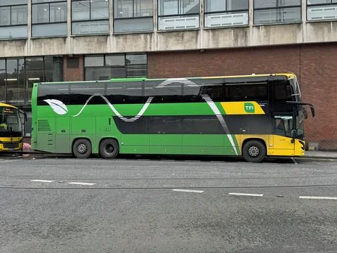 TFI double-decker bus Fotos Stock