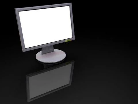 TFT screen Stock Illustration