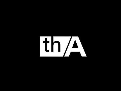 THA Logo and Graphics design vector art, Icons isolated on black background Illustrazione stock
