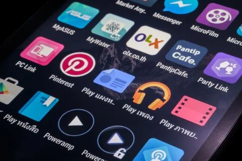 Thai application icons Stock Photos