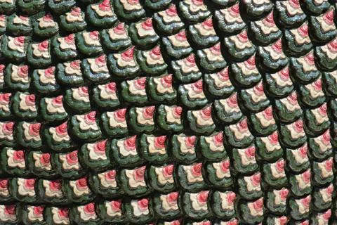 Thai art decorative pattern Stock Photos