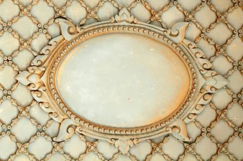 Thai art frame Stock Photos