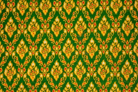 Thai art pattern background Stock Photos