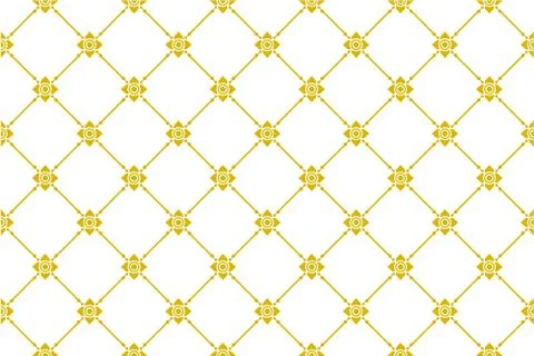 Thai art pattern Stock Illustration