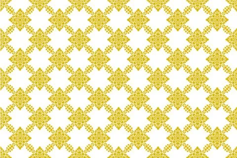 Thai art pattern Stock Illustration