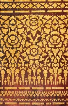 Thai art pattern Stock Photos