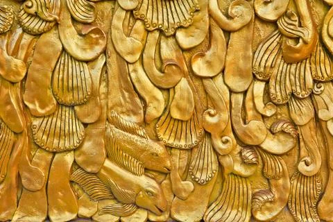 Thai art. Stock Photos