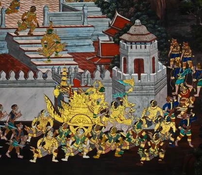 Thai art Stock Photos