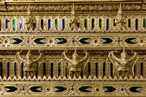 Thai art Foto stock