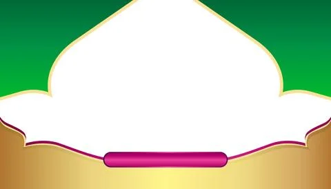 Thai background design element pattern stage backdrop vector illustration. 스톡 일러스트
