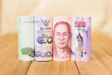 Thai banknotes Stock Photos