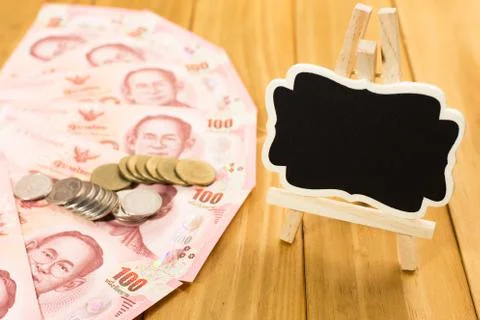 Thai banknotes Stock Photos