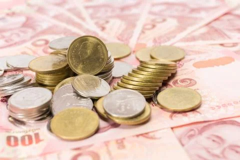 Thai banknotes Stock Photos