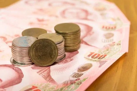 Thai banknotes Stock Photos