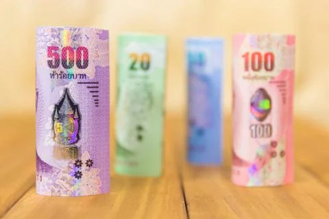 Thai banknotes Stock Photos