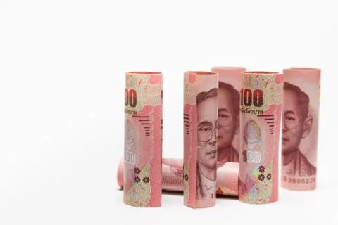 Thai banknotes Stock Photos