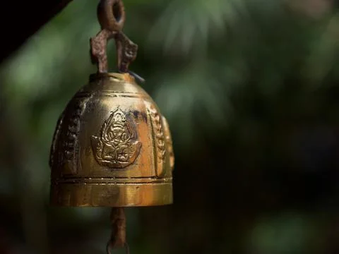 Thai bell 2 스톡 사진