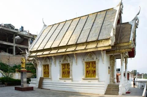 Thai Bihar in Kathmandu Stock Photos