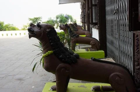 Thai Bihar in Kathmandu Foto stock