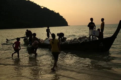 Thai boat 4 Stock Photos