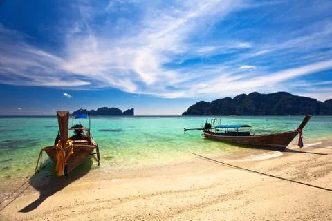 Thai boats Stock Photos