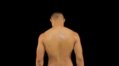 Thai boxer celebrating Stock Footage 8948333