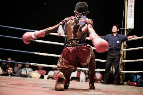 Thai boxing Stock Photos