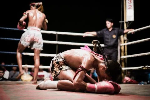 Thai boxing Stock Photos