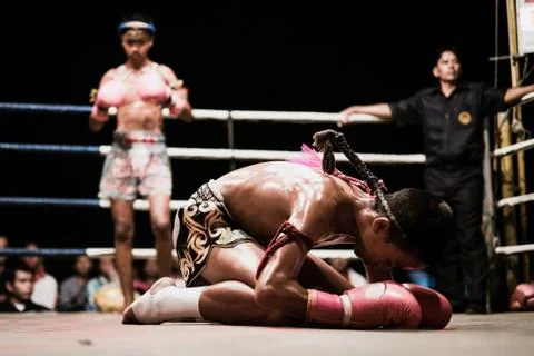 Thai boxing Stock Photos